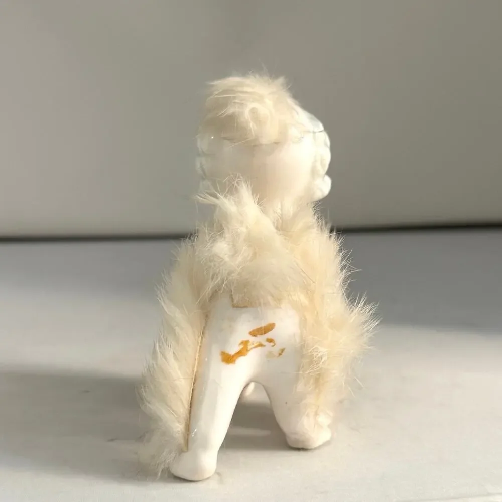 Vintage 1950’s ceramic poodle figurine made in Japan - Picture 9 of 12